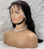 Gerçek Front Lace Tül Peruk / Dalgalı / Doğal 65/70cm - Görsel 4