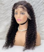 Gerçek Front Lace Tül Peruk / Su Dalgası / Doğal 65/70cm - Görsel 4