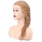 Afro Dalga Front Lace Gerçek Tül Peruk / Balköpüğü / 60/65cm - Görsel 3
