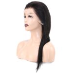 Front Lace Gerçek Tül Peruk Düz / Doğal / 55/60cm - Görsel 4