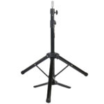 Kuaför Eğitim Mankeni İçin Ayaklı Metal Tripod / Siyah + Taşıma Çantası - Görsel 4