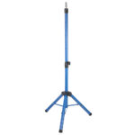 Kuaför Eğitim Mankeni İçin Metal Tripod / Mavi + Taşıma Çantası - Görsel 3