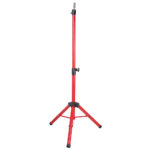 Kuaför Eğitim Mankeni İçin Metal Tripod / Kırmızı + Taşıma Çantası - Görsel 3