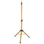 Kuaför Eğitim Mankeni İçin Metal Tripod / Simli Gold + Taşıma Çantası - Görsel 3