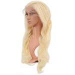Gerçek Front Lace Dalgalı Platin Tül Peruk / 65/70cm - Görsel 3