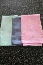 3 Adet Gerçek Mikrofiber Temizlik Bezi (40x60 cm) - İz Bırakmaz Cam Ev Araba Temizlik Bezi - Görsel 2