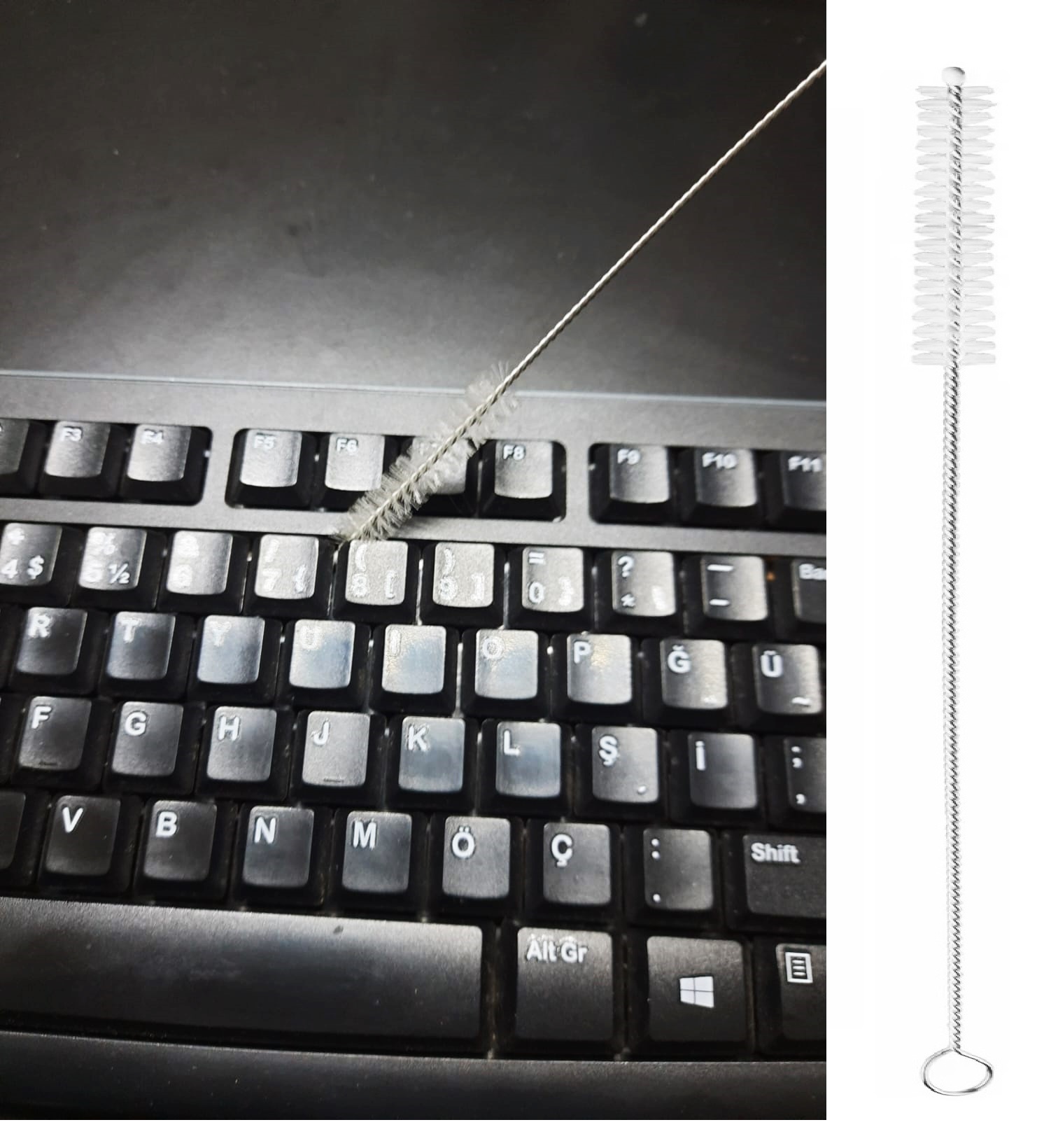 3-lu-prat-5414-1.jpg 3 Lü Pratik Fırça Esnek Bükülebilir Klavye Mouse Arası Temizlik Fırçası - Görsel 1