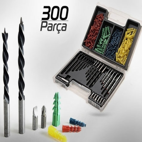 300-parca-4386-1.jpg 300 Parça Dübel ve Matkap Ucu Seti - Görsel 1