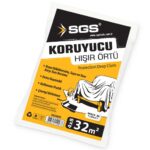 32 m2 Koruyucu Hışır Örtü - Büyük Boy Boya Örtüsü