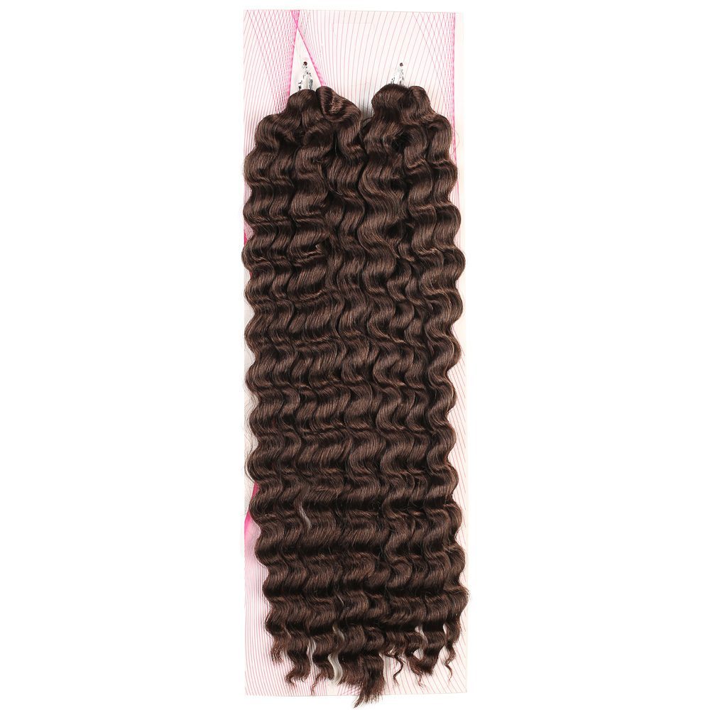 33-3.jpg Nice Bulk Afro Su Dalgası / Koyu Kahve - Görsel 1