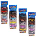 - SPORTS CAR 5 Lİ ARABA SETİ - 1 ADET