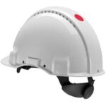 3M Peltor G3000 Ayarlı Beyaz Baret - Görsel 3