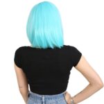 Küt Kahküllü Fiber Sen Peruk / Bebek Mavisi - Görsel 4