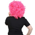 Animasyon Parti Ve Palyaço Peruğu / Neon Pembe - Görsel 5