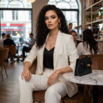 Gerçek Front Lace Tül Peruk / Afro Dalga / Doğal 50/55cm