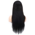 Front Lace Gerçek Tül Peruk Düz / Doğal / 65/70cm - Görsel 5