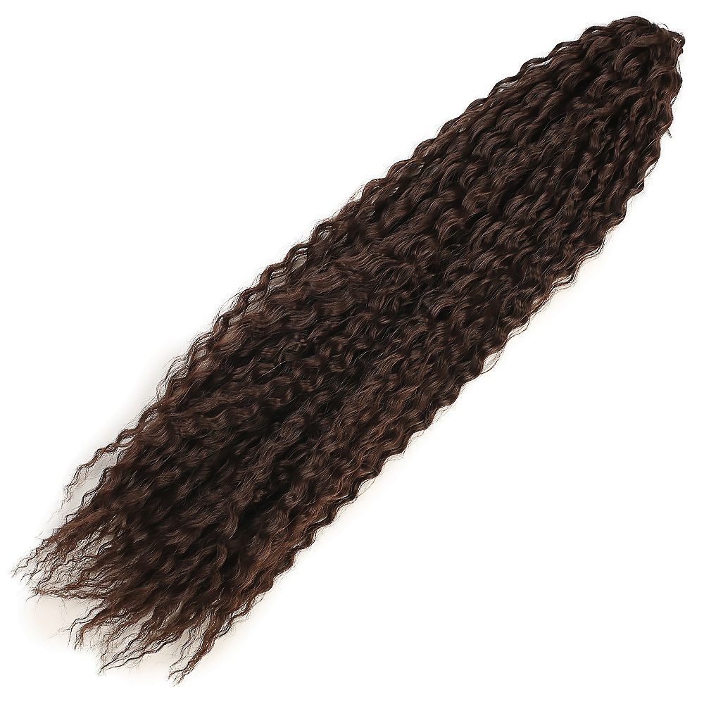 4-306.jpg Brazilian Afro Dalgası / Kahverengi - Görsel 1