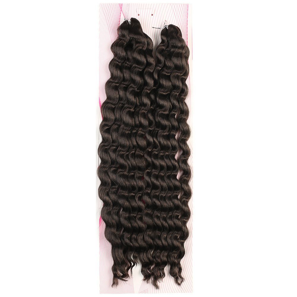 4-308.jpg Nice Bulk Afro Su Dalgası / Kahverengi - Görsel 1