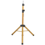 Kuaför Eğitim Mankeni İçin Metal Tripod / Simli Gold + Taşıma Çantası - Görsel 4