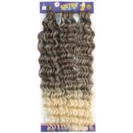 Afro Dalgası  / Kahve / Platin Ombreli 4/613