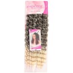 Nice Bulk Afro Su Dalgası  / Kahve / Platin Ombreli - Görsel 2