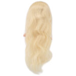 Gerçek Front Lace Dalgalı Platin Tül Peruk / 65/70cm - Görsel 4