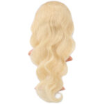 Gerçek Front Lace Dalgalı Platin Tül Peruk / 70/75cm - Görsel 4