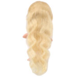 Gerçek Front Lace Dalgalı Platin Tül Peruk / 75/80cm - Görsel 4