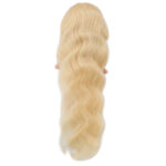 Gerçek Front Lace Dalgalı Platin Tül Peruk / 85/90cm - Görsel 4
