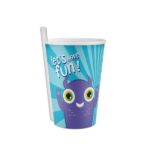4 Adet Kendinden Pipetli Bardak 400 Ml - Görsel 2