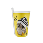 4 Adet Kendinden Pipetli Bardak 400 Ml - Görsel 4