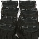 Fiber Sen Dalgalı 8 Parça Çıt Çıt / Kahverengi - Görsel 3