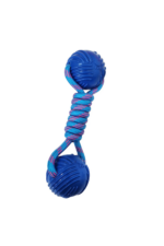 Karamel Örgü Halter Köpek Oyuncak 23 cm  Renkli - Görsel 4