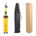 Kuaför Eğitim Mankeni İçin Metal Tripod / Sari + Taşıma Çantası - Görsel 5