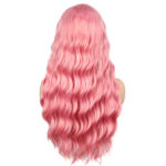 Pembe Dalgalı Tül Peruk - Görsel 5
