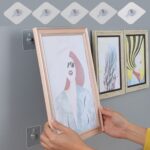 5 Li Yapışkanlı Mutfak Banyo Raf Tutucu Askı Pin Çerçeve Çok Amaçlı Askısı - Görsel 2