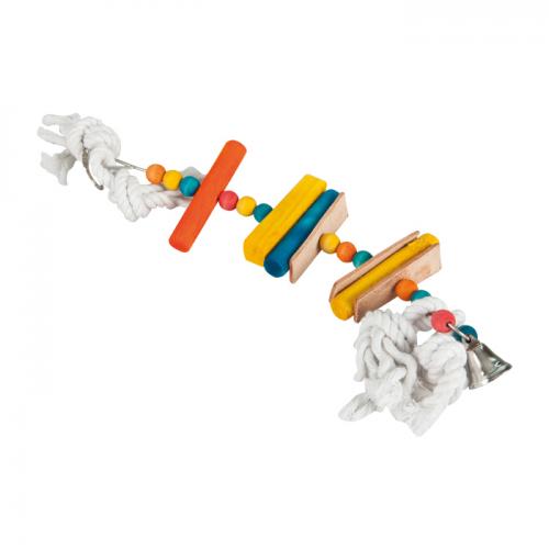 500-3jpg.jpg Doğal Ahşap Kuş Oyuncağı 35 CM - Görsel 1