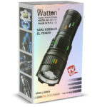 5000 LÜMEN CREE TG LED ŞARJ GÖSTERGELİ EL FENERİ WATTON WT-731 - Görsel 5