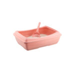Açık Kedi Tuvalet Kum Kabı 12*37*50 cm Karışık Renklerde