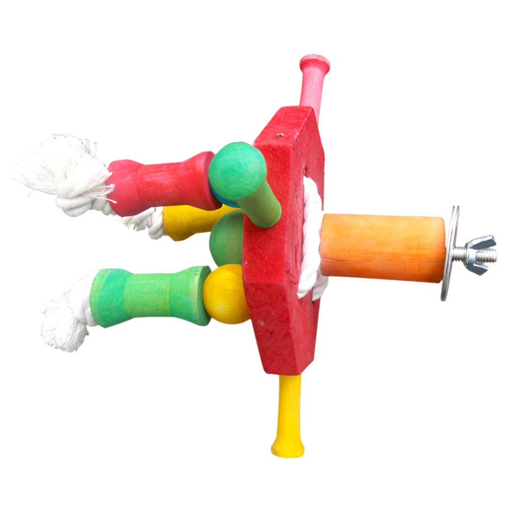 520-703187-1.jpg Askılı İpli Tünek Kuş Oyuncağı 14-20 - Görsel 1