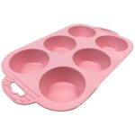 6 Bölmeli Silikon Muffin Kek Kalıbı - Görsel 2
