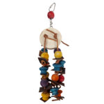 Doğal Ahşap Kuş Oyuncağı 35 cm - Görsel 3