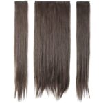 Fiber Sen Düz Yarım Ay + 2 Yan Çıt Çıt / Açık Kahve - Görsel 2