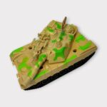 Sürtmeli Tank 15 cm - Açık Yeşil - 1 ADET - Görsel 5
