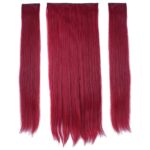 Fiber Sen Düz Yarım Ay + 2 Yan Çıt Çıt / Kızıl - Görsel 2