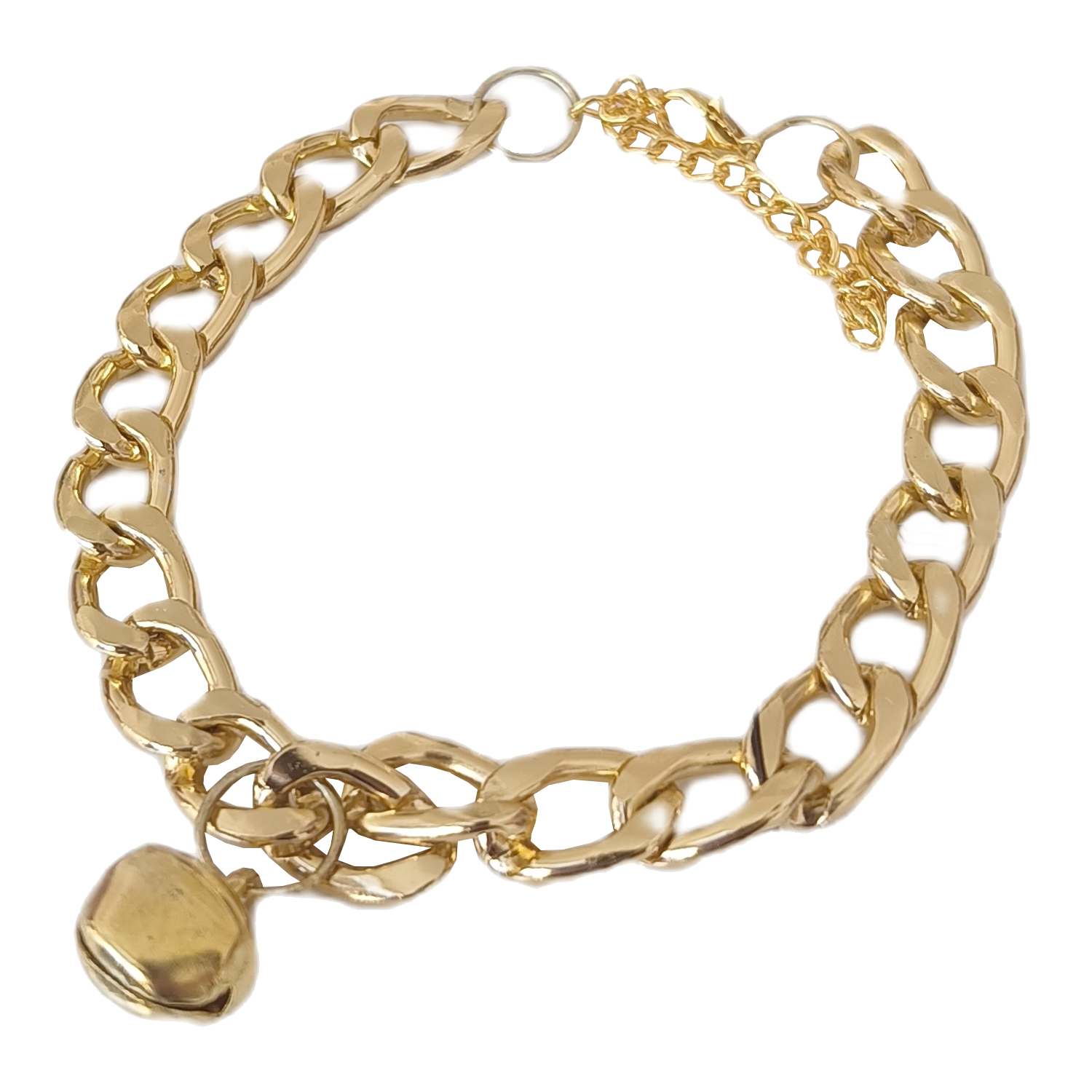8745253-png.png Kedi Ve Köpek Lüx Zincir Kolye 25-30 cm Medium Gold - Görsel 1