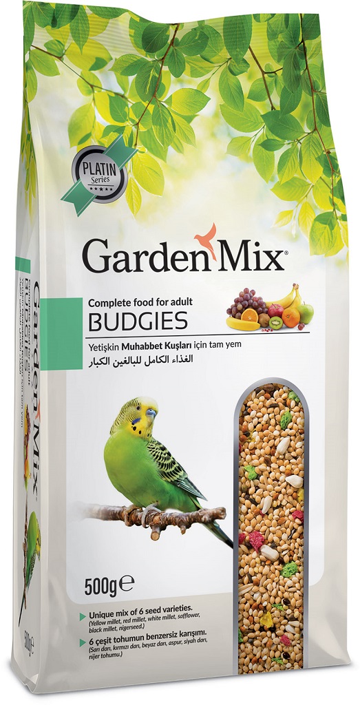 900-001-jpg.jpg Platin Seri Vitaminli Meyveli Muhabbet Kuşu Yemi 500 gr - Görsel 1