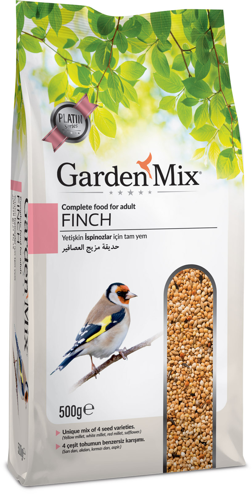 900-017-jpg1547734479.jpg Platin Hint Bülbülü Finch Yemi 500 gr - Görsel 1