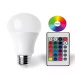 9W E27 RGB ve Beyaz Işık Kumandalı Ampul