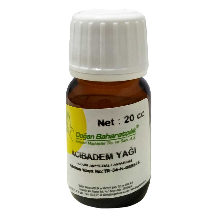 Acı Badem Yağı 20 cc - Doğan Acı Badem Yağı 20 cc - Görsel 1